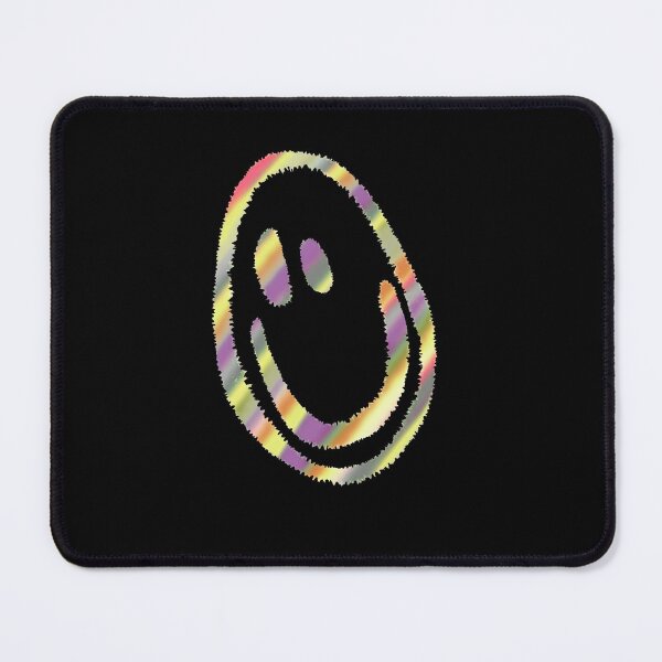 Item preview, Furry Smiley Face - Stripey designed and sold by Bad Zombie .