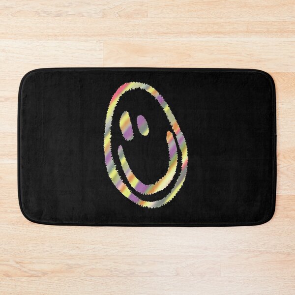 Item preview, Furry Smiley Face - Stripey designed and sold by Bad Zombie .