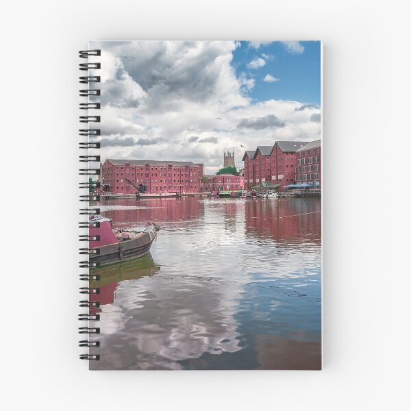 Item preview, The old Gloucester Docks looking towards the Cathedral designed and sold by MaclarenPhoto.