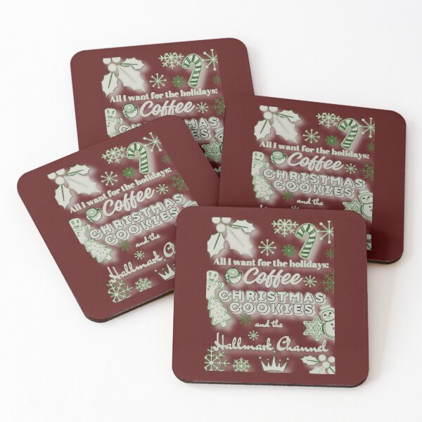 Item preview, Rustic Green -  Coffee, Christmas Cookies, and Hallmark Channel Magic ✨☕ designed and sold by Earth Nature Creations.