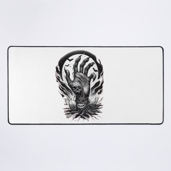 Item preview, Halloween hand with full moon , Halloween tattoo , halloween pumpkin designed and sold by Expressions-Sel.