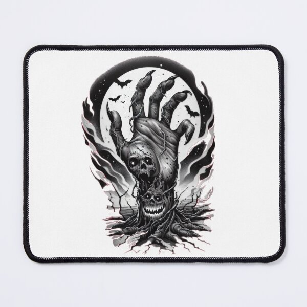 Item preview, Halloween hand with full moon , Halloween tattoo , halloween pumpkin designed and sold by Expressions-Sel.