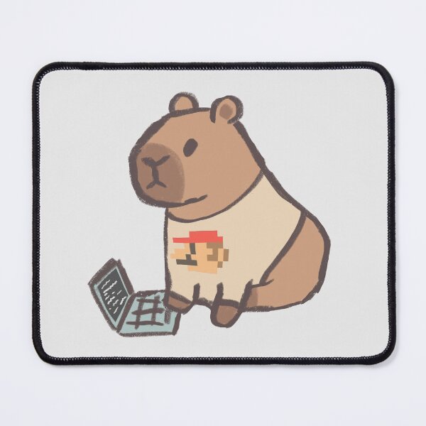 Item preview, Programmer capybara  designed and sold by Goose86.
