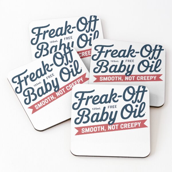 Item preview, Freak-Off Free Baby Oil - Smooth, Not Creepy T-shirt designed and sold by SSD-.