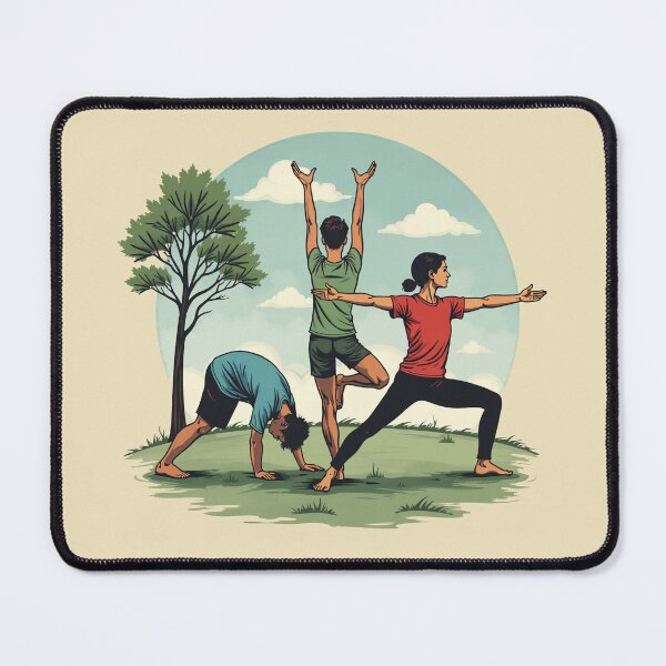 Item preview, yoga posture designed and sold by Krasnovaovaova.