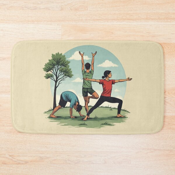 Item preview, yoga posture designed and sold by Krasnovaovaova.