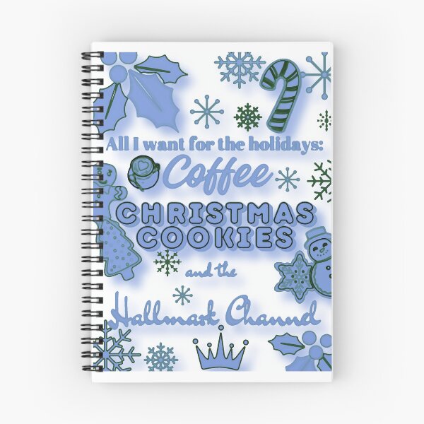 Item preview, Rustic Blue -  Coffee, Christmas Cookies, and Hallmark Channel Magic ✨☕ designed and sold by Earth Nature Creations.