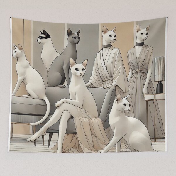 Artikelvorschau, Elegante Katzen entworfen und verkauft von ValerieStOnge.