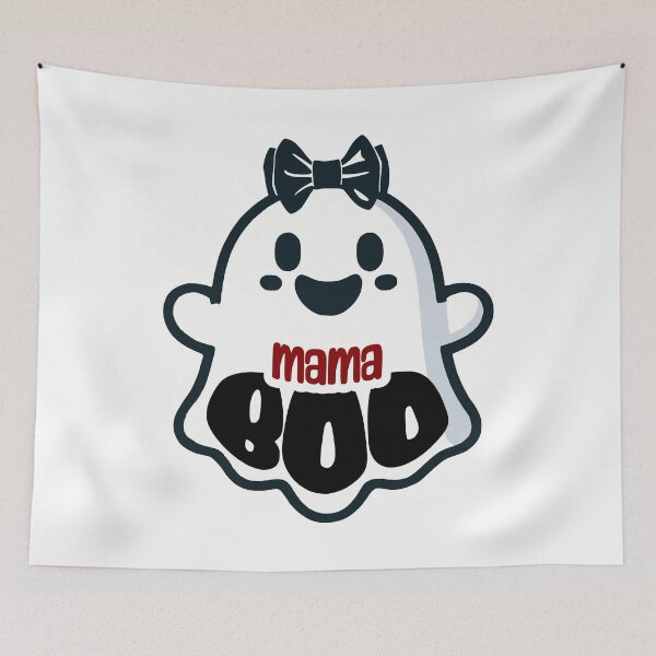 Item preview, Matching Family Halloween Costumes - Mama Boo Ghost Design - FIND MATCHES IN ALBUM 'MATCHING COSTUMES' designed and sold by QuirkPrint.