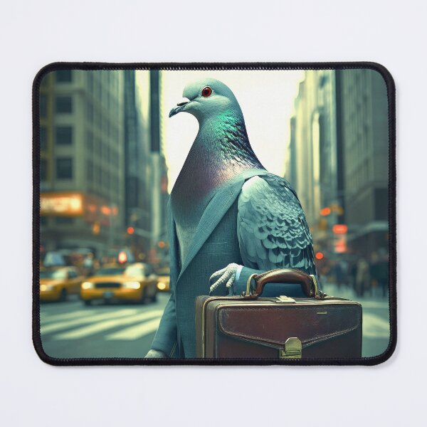 Item preview, Pigeon going to the Office designed and sold by Store With Cool Stuff.