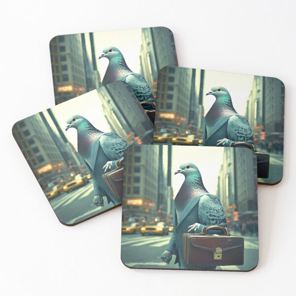 Item preview, Pigeon going to the Office designed and sold by Store With Cool Stuff.