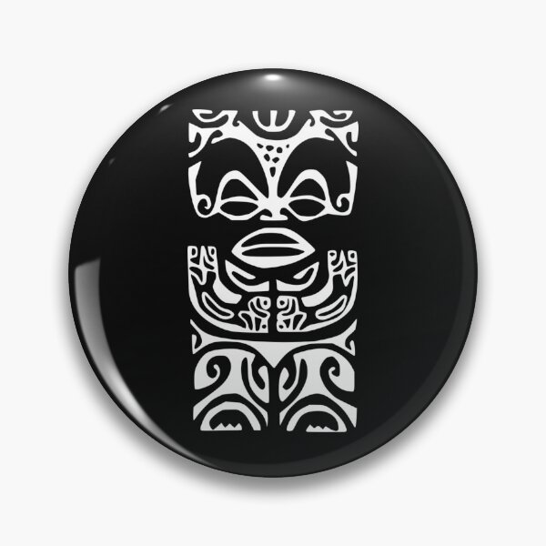 Item preview, TIKI KANE (white) designed and sold by Nesian-Tahiti.