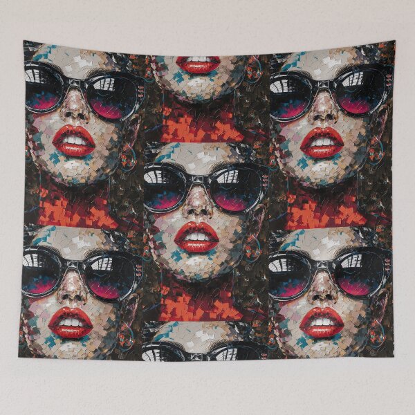 Item preview, Mujer dibujo Oleo designed and sold by IslaTienda.