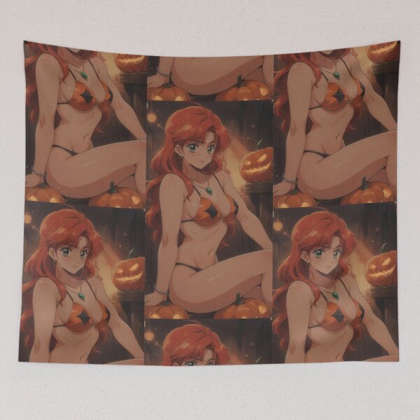 Item preview, Diamond Tipped Anime Style Redhead designed and sold by KillerCrafts.