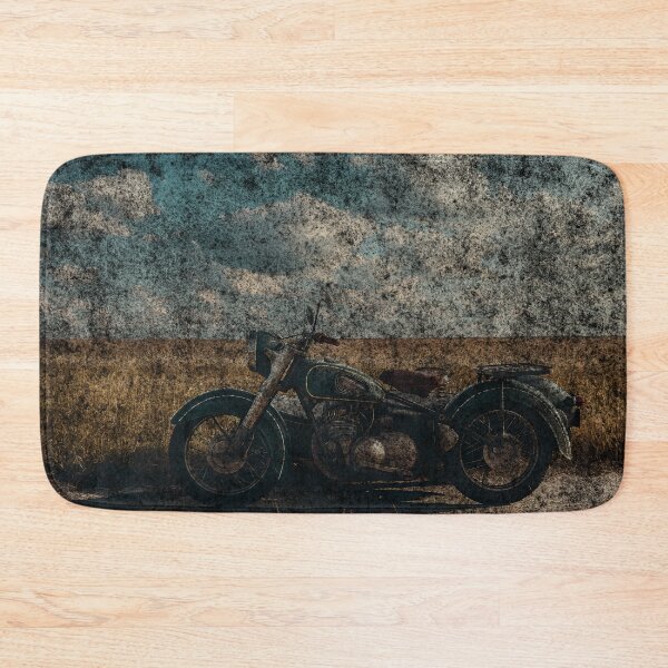 Item preview, Aged print of vintage motorcycle designed and sold by Amberjays.