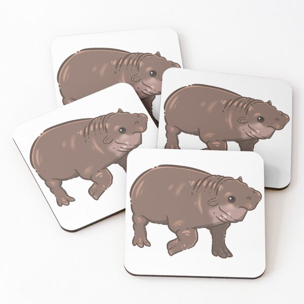 Item preview, Moo deng baby hippo munch designed and sold by SakuyasArt.