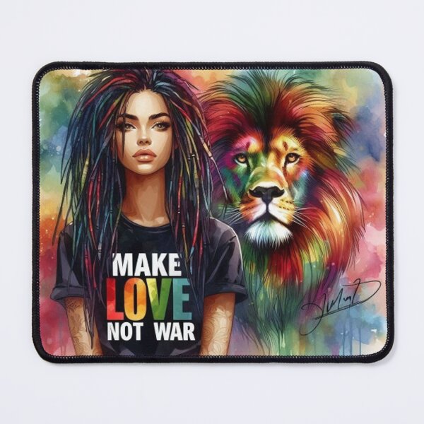 Item preview, "Make Love, Not War: A World of Peace" designed and sold by CHRIST5000.
