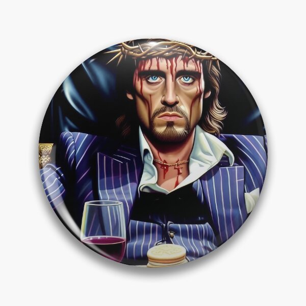 Artikelvorschau, IV: Farbe Scarface Jesus entworfen und verkauft von jay-cack.