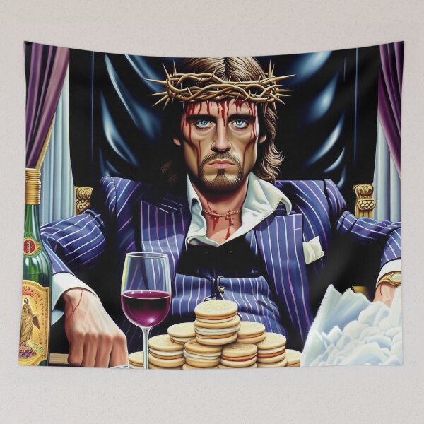 Item preview, IV: Color Scarface Jesus  designed and sold by jay-cack.