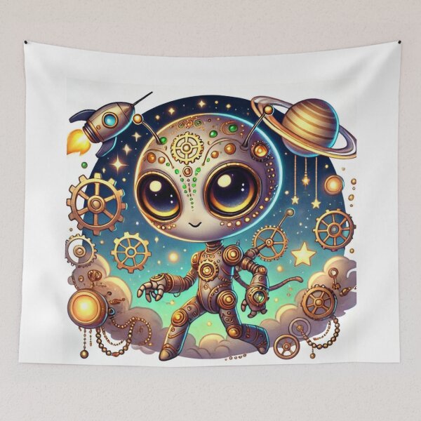 Item preview, Steampunk Alien designed and sold by Sillytoe.