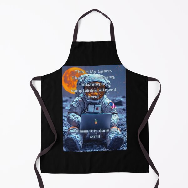 Item preview, My Space, My Rules - Funny Astronaut Art designed and sold by MelissaMelovich.