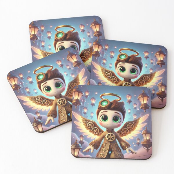 Item preview, Steampunk Angel Boy  designed and sold by Sillytoe.