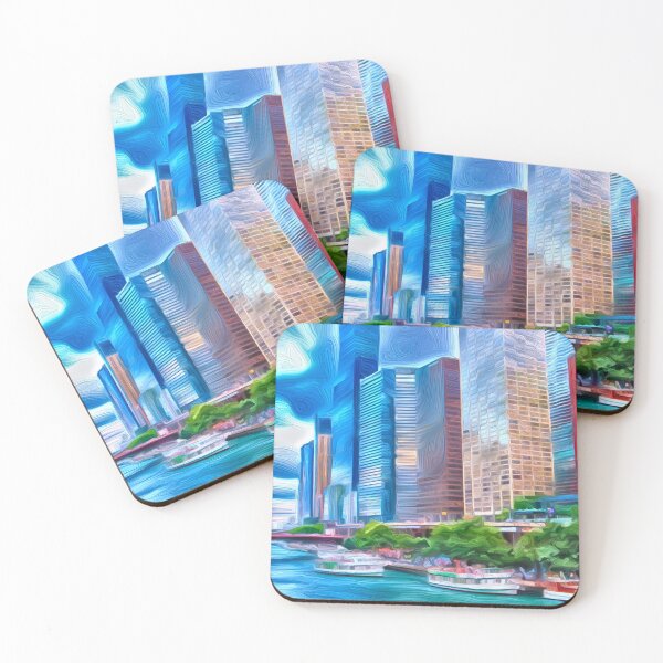 Item preview, On The Chicago River designed and sold by passion4photos.