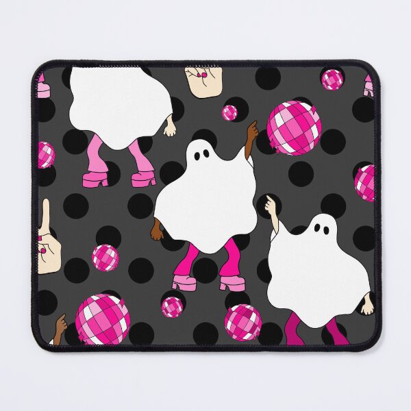 Item preview, disco halloween african ghost pink designed and sold by Gossip Rag.