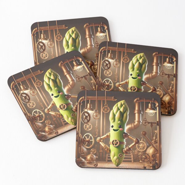 Item preview, Steampunk Asparagus designed and sold by Sillytoe.