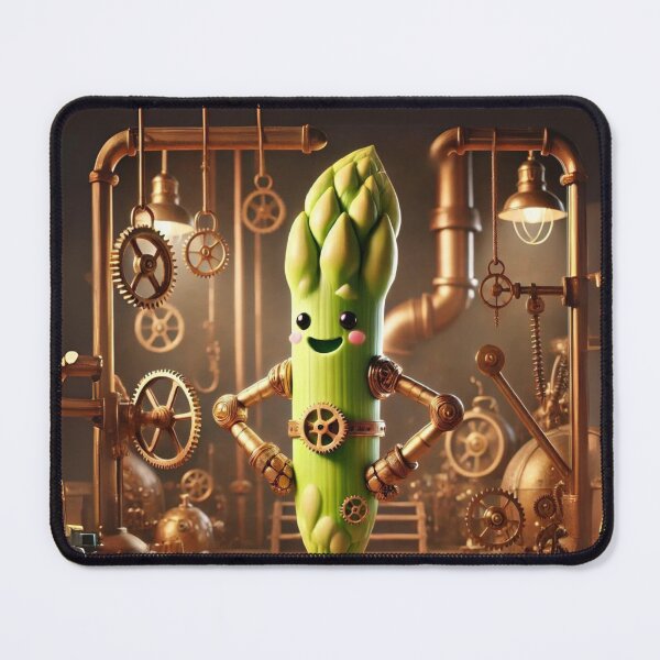 Item preview, Steampunk Asparagus designed and sold by Sillytoe.
