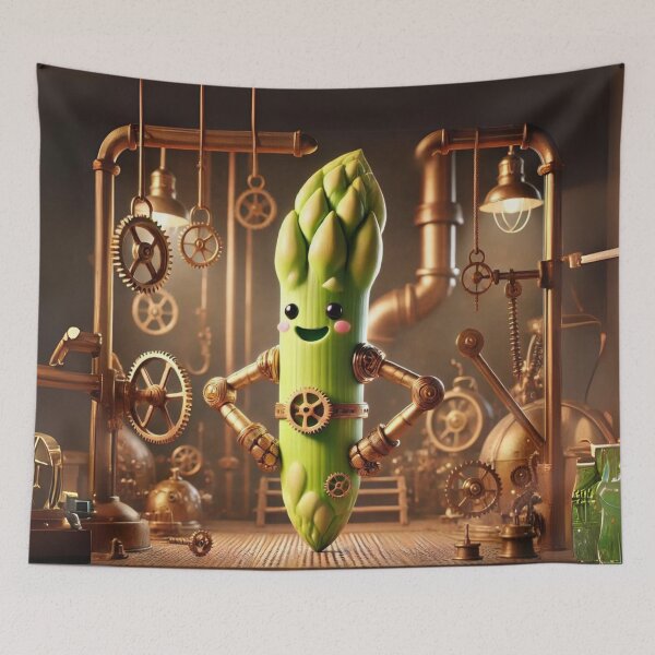 Item preview, Steampunk Asparagus designed and sold by Sillytoe.