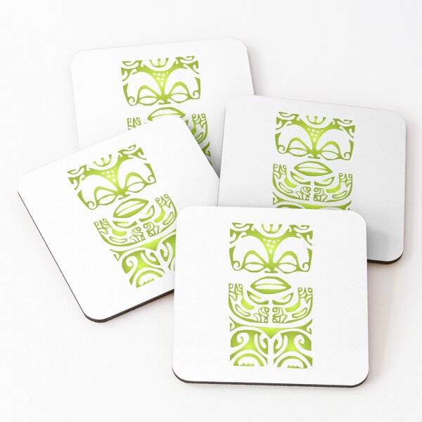Item preview, TIKI KANE (green) designed and sold by Nesian-Tahiti.