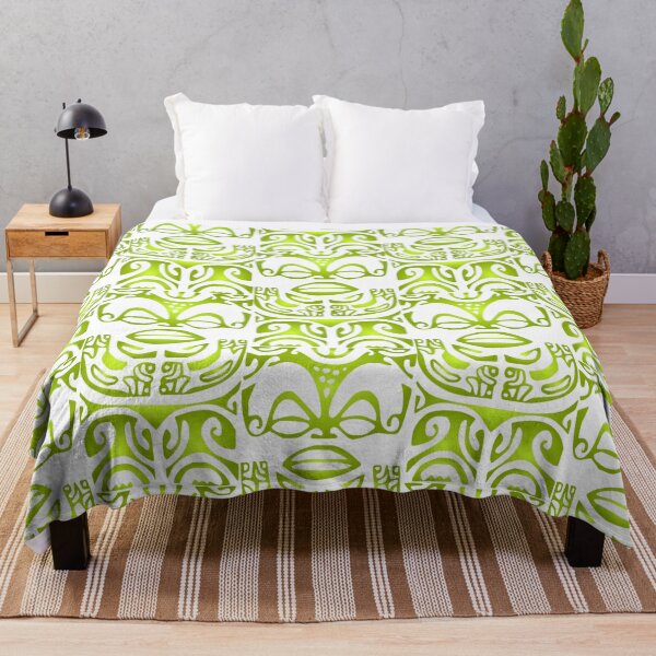 Item preview, TIKI KANE (green) designed and sold by Nesian-Tahiti.
