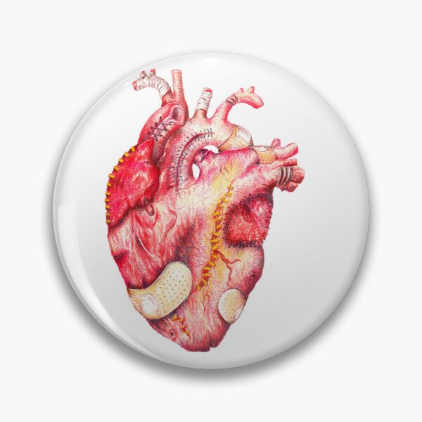 Item preview, Broken Heart. Wounded Heart designed and sold by CorazonProfundo.