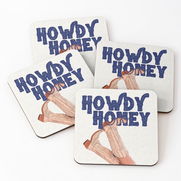 Item preview, Howdy Honey Typography Poster designed and sold by LilySanocki.