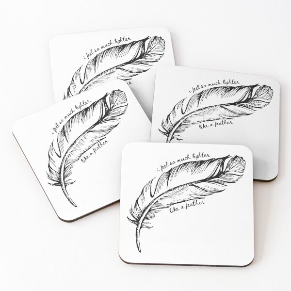 Item preview, Feather designed and sold by wordswhiskers.