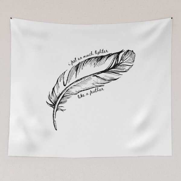 Item preview, Feather designed and sold by wordswhiskers.