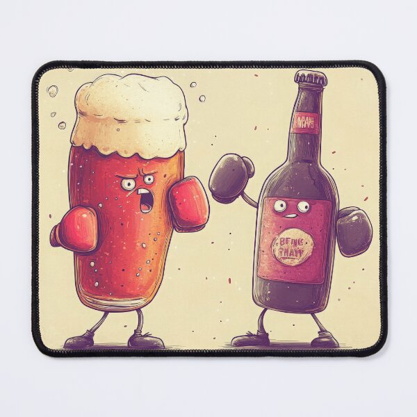 Item preview, Bottle vs Glass. designed and sold by Store With Cool Stuff.