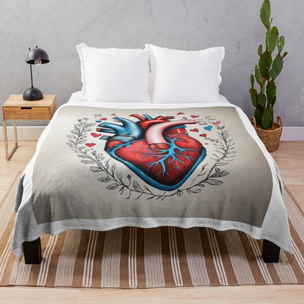 Item preview, heart art painting decor for dr cardio designed and sold by masterAi.