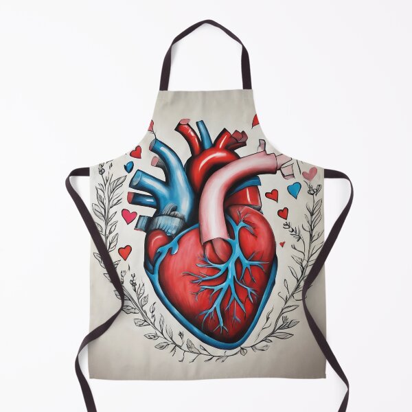 Item preview, heart art painting decor for dr cardio designed and sold by masterAi.