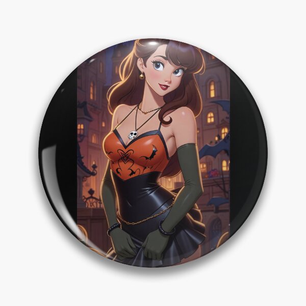 Item preview, Fairytale Vinyl Brunette Skullgirl designed and sold by KillerCrafts.