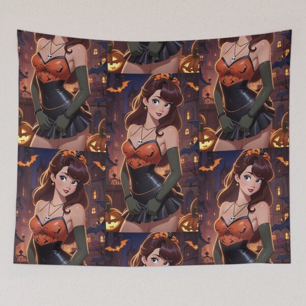 Item preview, Fairytale Vinyl Brunette Skullgirl designed and sold by KillerCrafts.