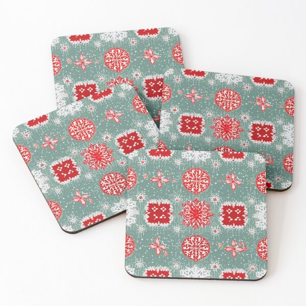 Item preview, Winter Wonderland Christmas pattern design designed and sold by Clara Fruggeri.