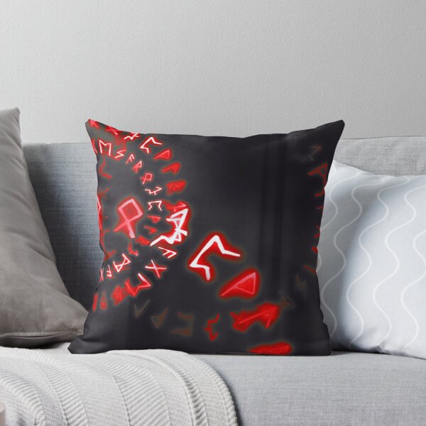 Item preview, Viking Runes - Red designed and sold by LoneCrowArts.