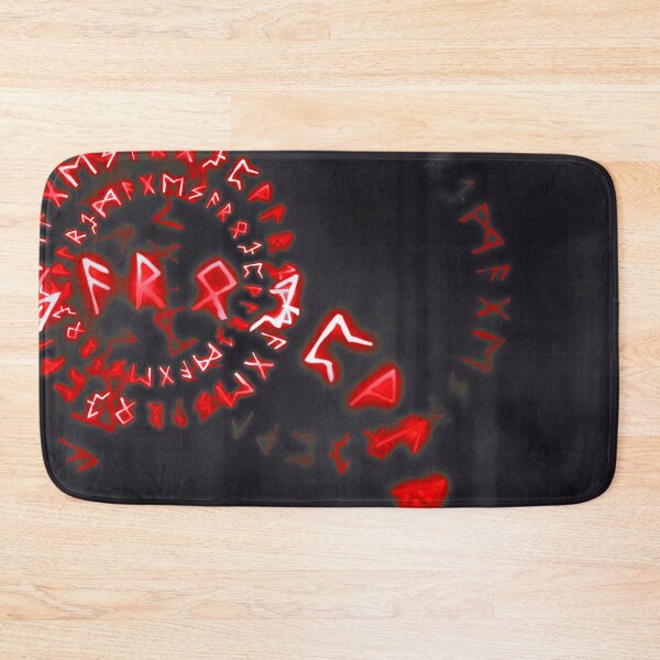 Item preview, Viking Runes - Red designed and sold by LoneCrowArts.