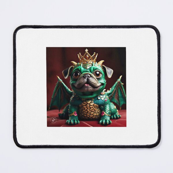 Item preview, pug dragon king designed and sold by pug-maniac.