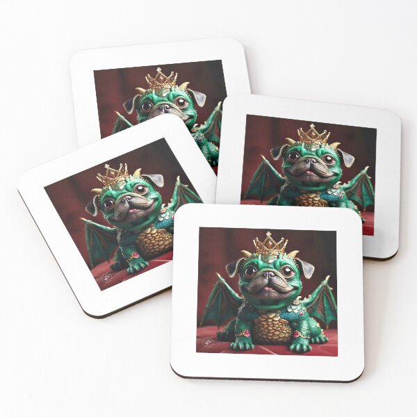 Item preview, pug dragon king designed and sold by pug-maniac.
