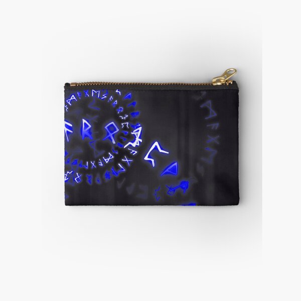 Item preview, Viking Runes - Blue designed and sold by LoneCrowArts.