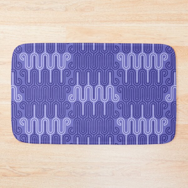 Item preview, Bohemian round lines geometrics Very Peri purple designed and sold by Dana Du.