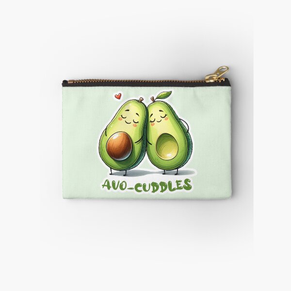 Item preview, Avo-Cuddles: A Punny Pair of Affectionate Avocados designed and sold by hitechmom.